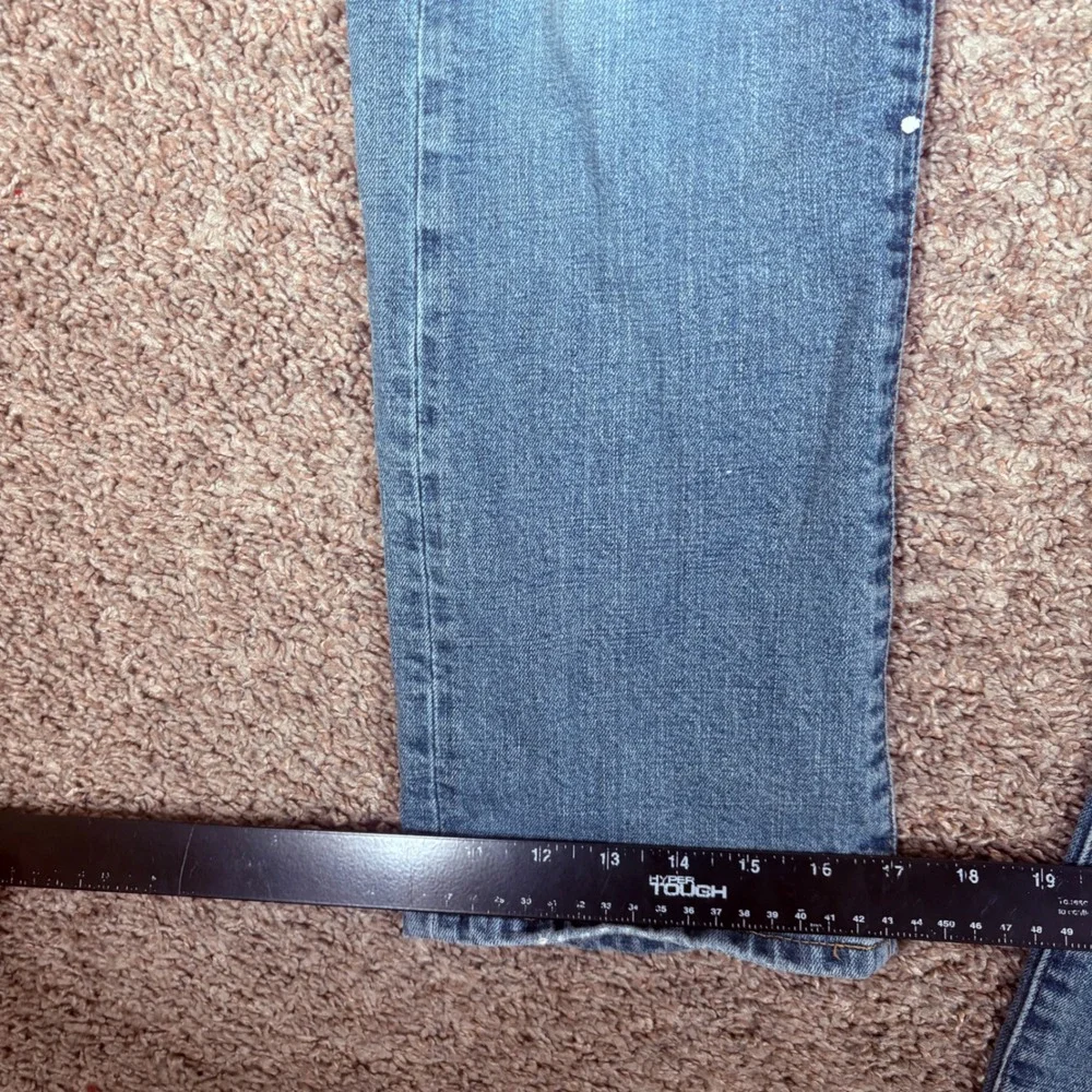 Polo‎ Ralph Lauren Varick Slim Straight Jeans Mens 32x32 Blue Distressed